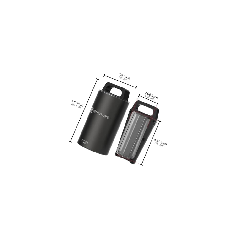 ORI Future GLAZER MAX Ice Maker - Makes round and clear ice cubes - Container for Collins