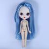 Кукла ICY DBS Blyth, белая кожа, разноцветные волосы, глянцевое матовое лицо, нюд, шарнирное тело, игрушка для девочки, подарок