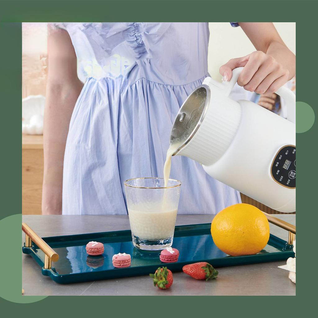 Новая машина для разрушения стенок, машина для производства соевого молока с сенсорным экраном, полностью автоматическая, приготовление сои, бесплатная фильтрация, бесплатное бытовое использование