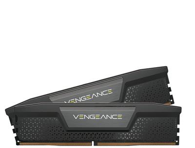 Память CORSAIR для настольного ПК VENGEANCE DDR5 Series Intel XMP комплект памяти 32 ГБ черный x CMK32GX5M2B6000C38 DDR5-6000 МГц (Разгон PMIC) [16 ГБ 2]