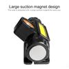 Waterproof LED Headlamp Adjustable XPE+COB 2 Lighting Modes with USB Rechargeable Built-in Battery Headlight for Outdoor Camping