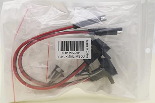 Разъем SAE, разъем питания CTRICALVER SAE, боковой порт, водонепроницаемый, 12AWG SAE, быстрое соединение для генератора (2pcs)