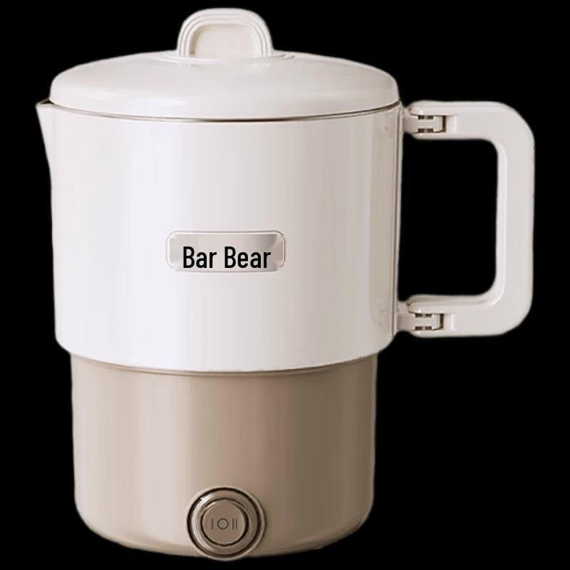 Bear 0.8L Portable Foldable Electric Kettle CN plug (adapter included)