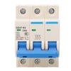 3P миниатюрный автоматический выключатель с креплением на DIN-рейку, защита от перегрузки, переменный ток 400 В, 50 Гц, 63 А