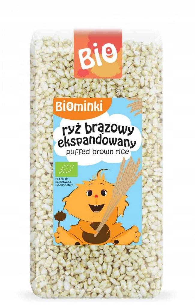Organic Expanded Brown Rice Biominki 0.075 Kg