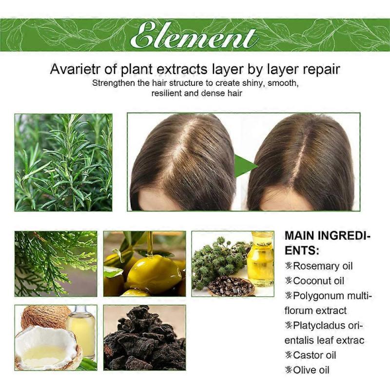 2pcs Hair Regrowth Serum | Natural Hair Growth Treatment | Essential Oil Repair Care