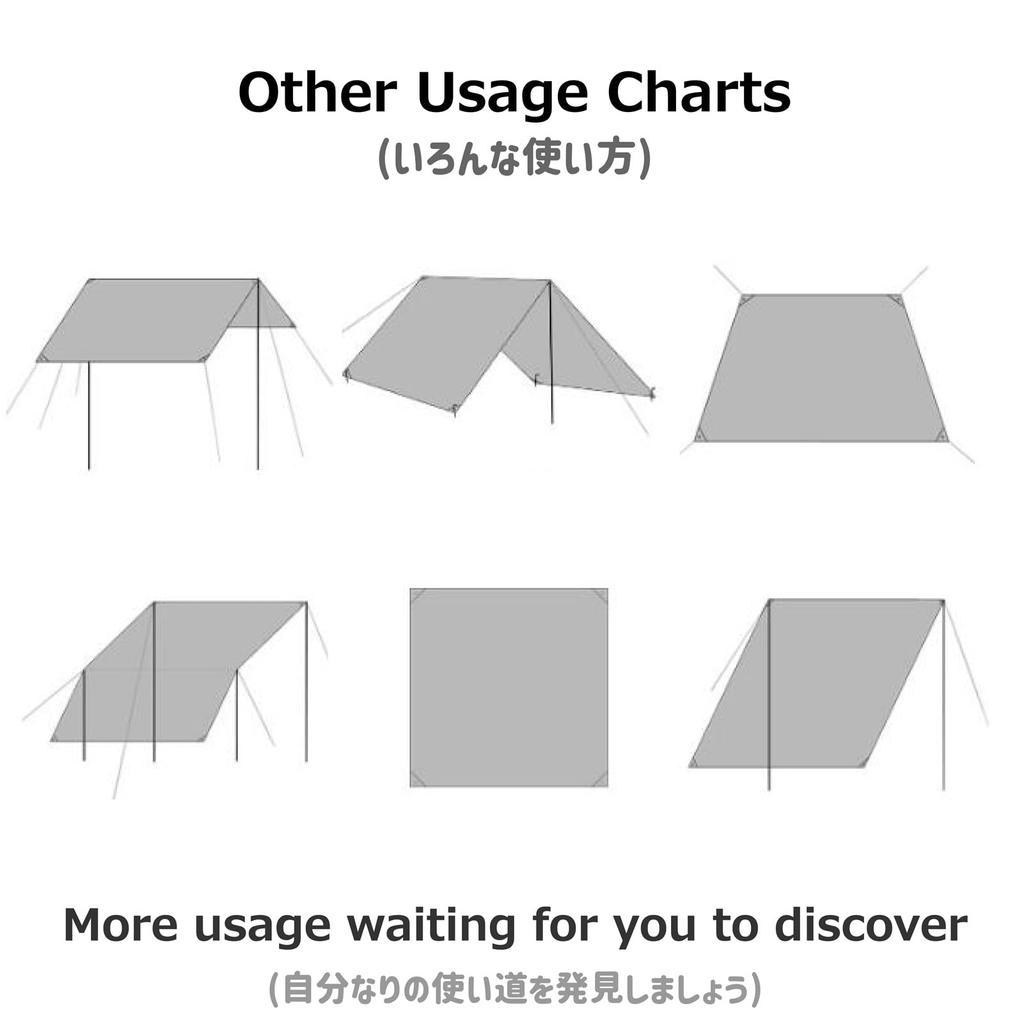 Azarxis Tarp Ground Sheet Tent Seat Leisure Seat Awning 220 Складной легкий водонепроницаемый солнцезащитный козырек Толстый коврик для пикника с сумкой для хранения M 220 x