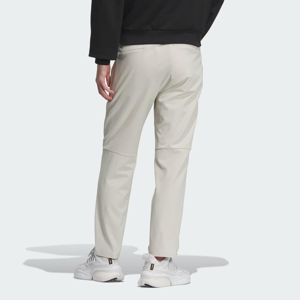 Adidas Премиальные повседневные облегающие брюки, однотонные, на молнии, прямые трикотажные спортивные брюки, мужские брюки светло-серого цвета JE8633