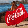C-Coca-Colas Микрофибровое Печатное Пляжное Полотенце Альпинизм Йога Пляж Плавание Бег Впитывающее Мягкое Полотенце