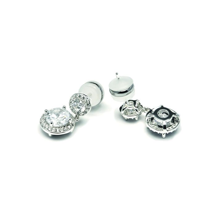 Boucles d'oreilles Luxenter avec Zirconia brillant - Anvoyra