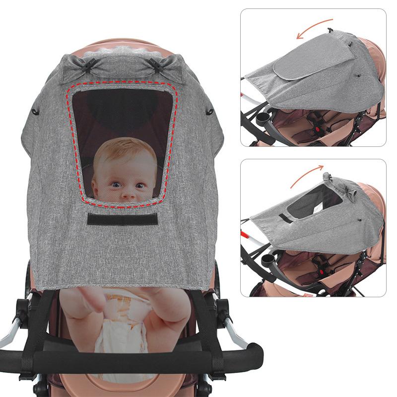 1 шт. тент от солнца, тканевый навес, детская коляска, солнцезащитный козырек, коляска, чехол с капюшоном