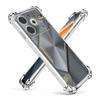 Для Tecno Pova 6 Neo чехол прозрачный противоударный подушка безопасности силиконовый мягкий чехол для телефона для Tecno Pova 6 Neo прозрачная задняя крышка защитный чехол