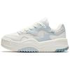 Lifestyle Series Egg Shoes Trendy Versatile Durable Low-Top Skate Shoes Women Sneaker White Blue 122438021-4