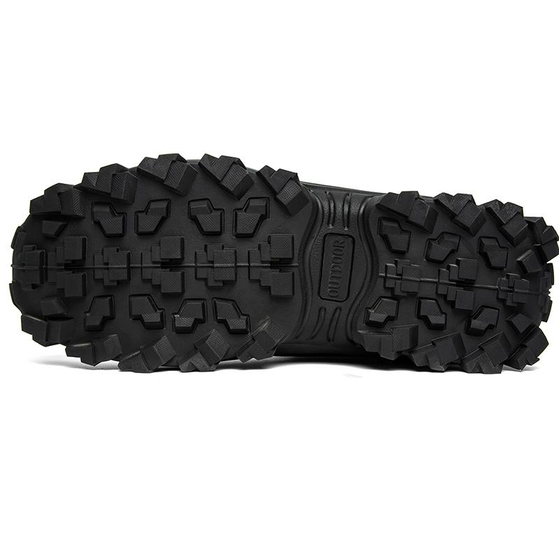 Winter Outdoor Waterproof Men Boots Russian Style Ankle Boots for Men Snow Boots Plus Size 40- 48