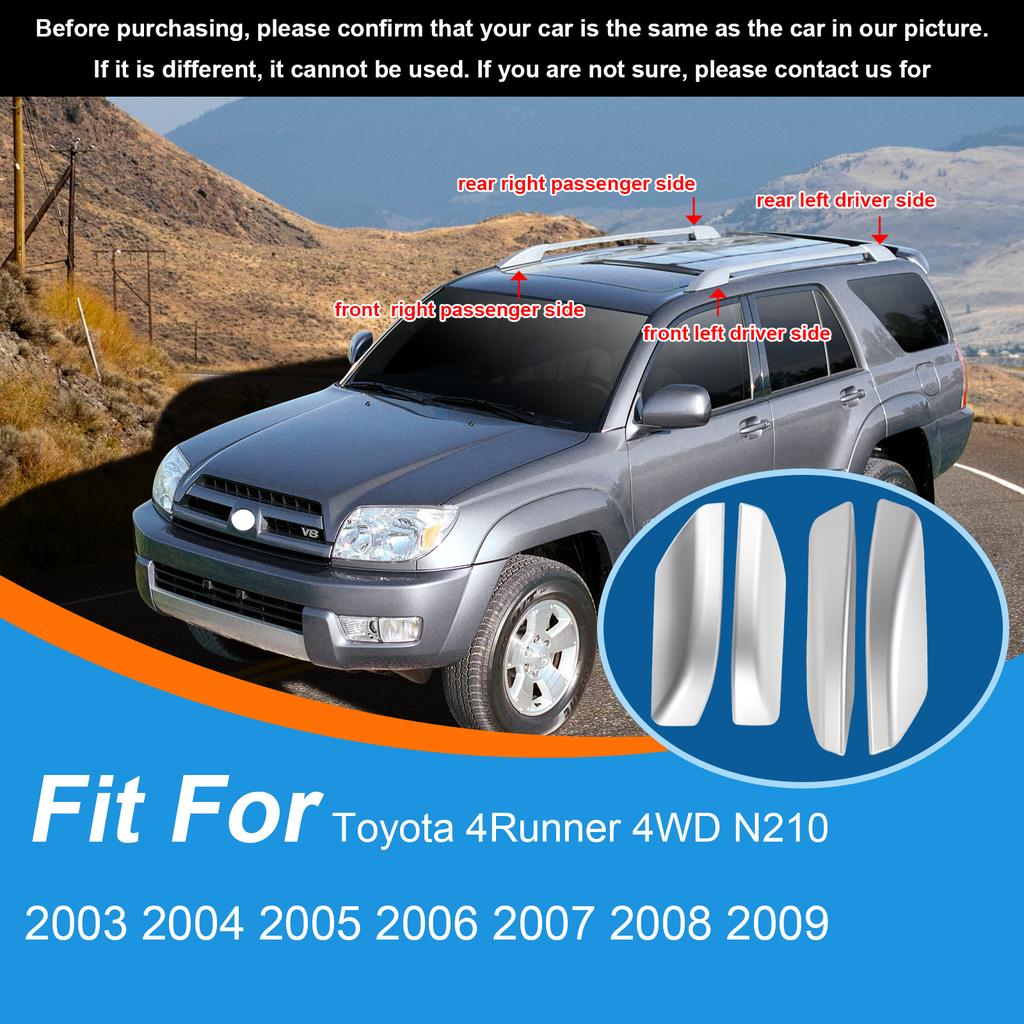 Чехол на багажник на крышу автомобиля Подходит для Toyota 4Runner 4WD N210 2003 2004 2005 2006 2007 2008 2009 Чехол на багажник