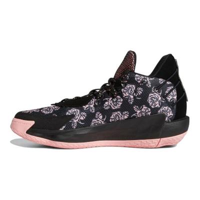 Мужские кроссовки Dame 7 Rose City Black Core-Black Glow-Pink FZ1092