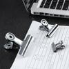 Stainless Steel Round Clipboard Clip for Office Supplies