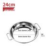 Толстостенная паровая тарелка из нержавеющей стали Lijia Kitchen