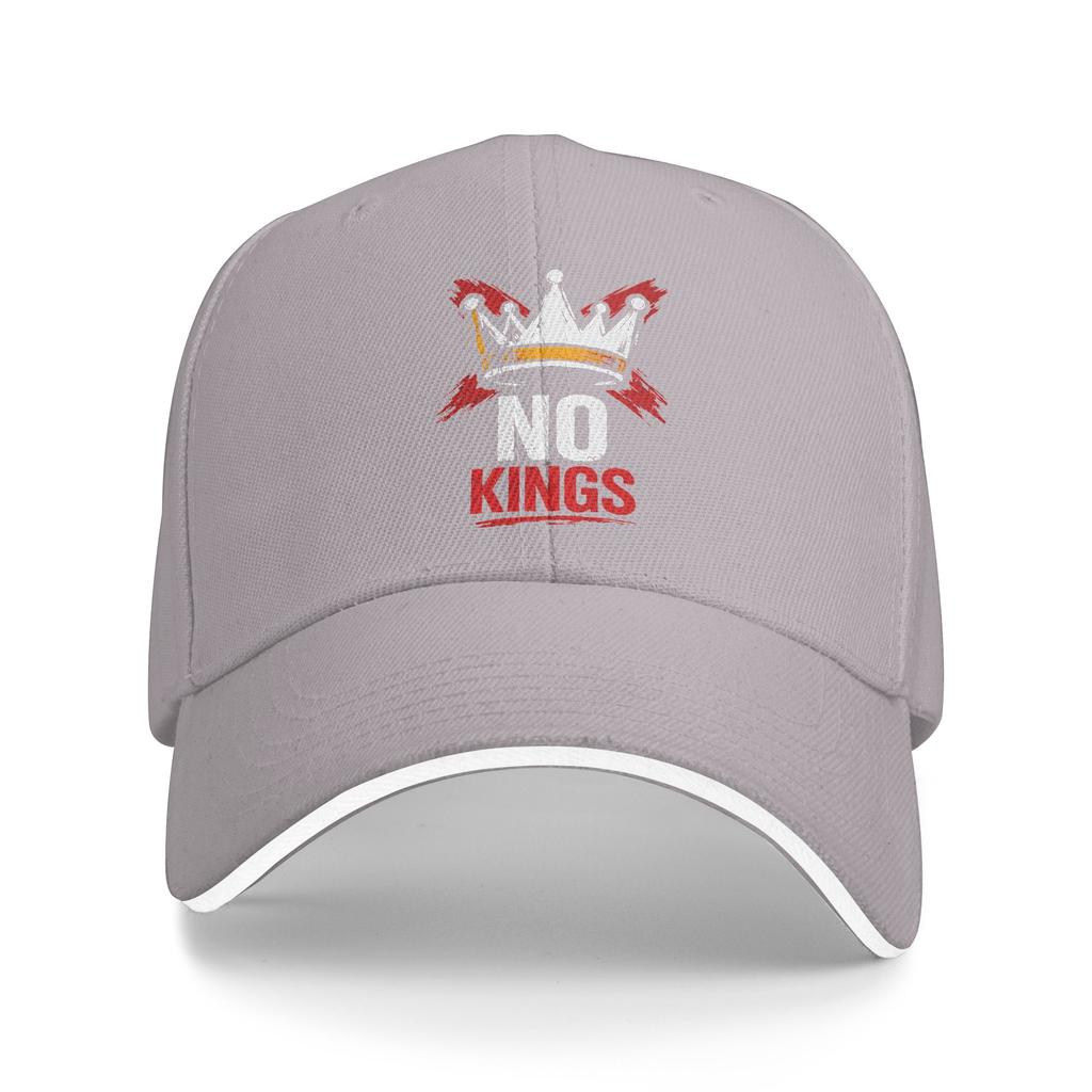 No Kings Baseball Cap Outdoor Sports Dropshipping Trucker Hat Men Women Classic Custom DIY Baseball Caps