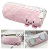 Portable Pen Bag Pink Towel Roll Pen Pouch Durable Stationery Storage Bag School Supplies
