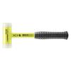 Halder 3377140 Mallet with Steel Tube 40 Mm Break-Resistant Handle, Yellow,