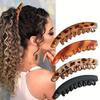 Elegant Vertical Banana Clip for Ponytails - Fashionable Hair Accessory for Women