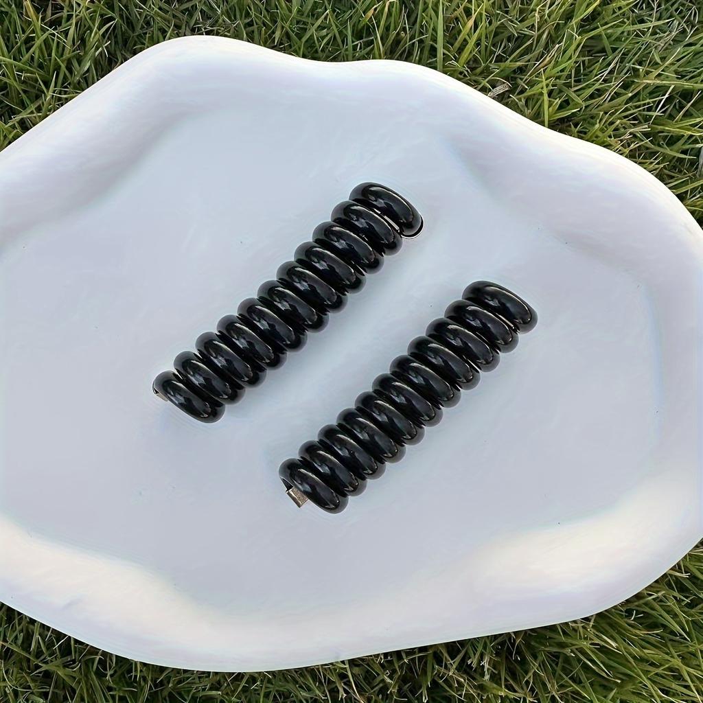 2 шт./компл. спиральная резинка для волос, резинка для волос, эластичная веревка для волос, держатель для хвоста, аксессуары для волос