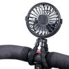 Вентиляторы для коляски, портативный уличный вентилятор с клипсой для ребенка, USB-перезаряжаемый ручной электрический вентилятор для детской коляски, вентилятор с 3 скоростями