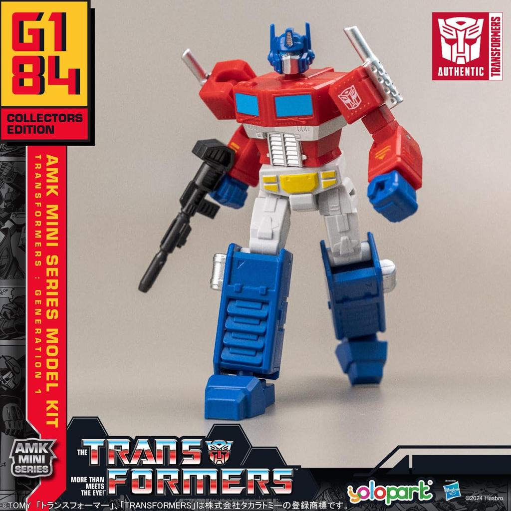 Doyusha Transformers AMK MINI Series 01 Optimus Prime Painted Plastic Model Non-scale