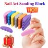Шлифовальный блок для дизайна ногтей, полировка, шлифовка, полировка, пилочка для ногтей