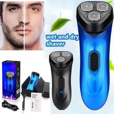 Новая электробритва, USB аккумуляторная бритва, мужская портативная бритва, бритва с тремя головками