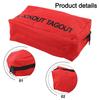 Стильный аксессуар-сумка Lockout Tagout Красная сумка Lockout Сумка безопасности Набор Lockout Качественный материал Хранение Универсальная сумка для инструментов