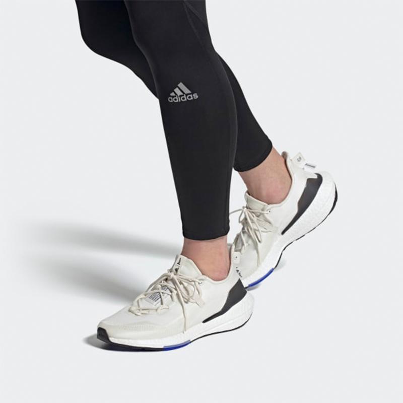 Parley x adidas UltraBoost 21 Неокрашенные Черные Унисекс Кроссовки Кремовые G55650