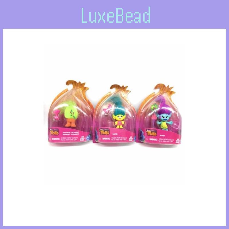 Premium 15cm Trolls Character Toys Featuring Poppy Branch Biggie For Kids