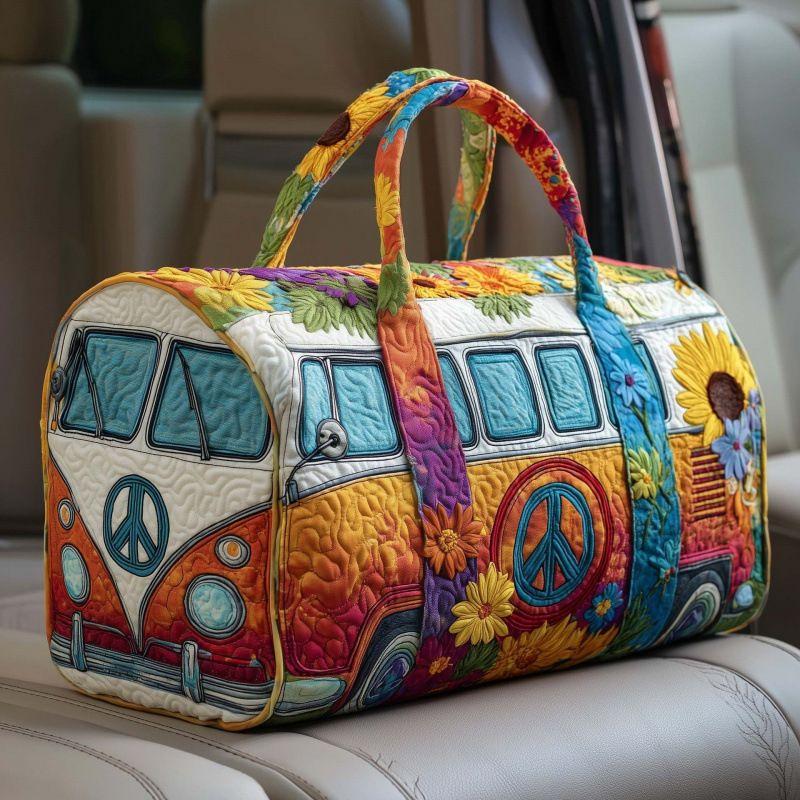 Station Bus Series Travel Bag Fashion Printed Ladies Yoga Bag Handbag