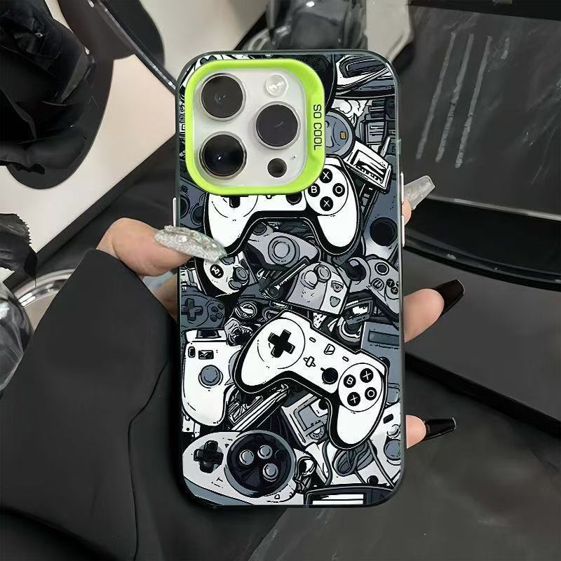 Новая игровая консоль подходит для чехла для мобильного телефона iphone17 Apple 15promax/14 противоударный 13pro12 индивидуальный 16