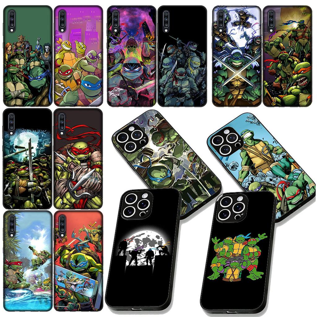 N-Ninjas Cartoon T-Turtles Phone Case for Motorola Moto E13 E20 E32 E22 E14 E15 G32 G60 G72 G7 G8 G82 G9 Plus Power Cover Casing