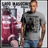 BDSM T-Shirt Bondage Sado Masochist Chains of Pleasure and Pain Size S-2XL Tee