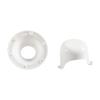 1pc White RV Roof Vent Cap RV Roof Vent Cover with Screws
