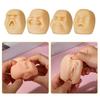Human Face Squeeze Toy Anxiety Stress Relief Realistic Head Pinch Sensory Toy Teens Adults Soft TPR Calming Face Fidget Toy