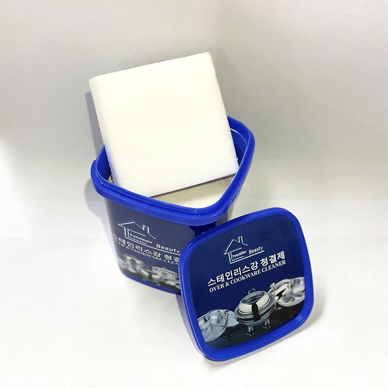 1 шт. кухонный многофункциональный дезактивирующий крем для чистки нержавеющей стали, полировка дна кастрюли, вышивка, удаление ржавчины, моющее средство