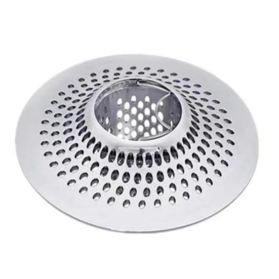 Сетка-уловитель волос для слива из нержавеющей стали, коллектор волос для ванны, устойчивый к ржавчине, улучшенный стопор для волос в сливе