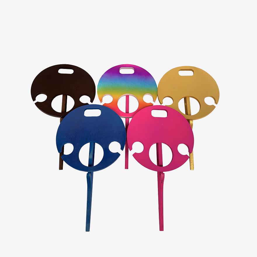 Портативный складной уличный винный столик и пляжная вставка-подставка для пикников