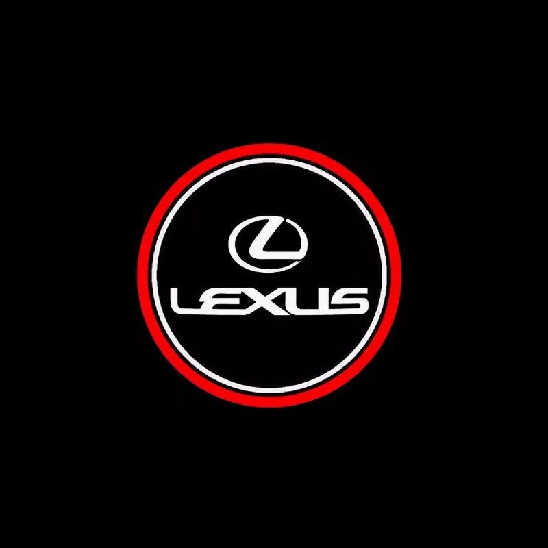 2pcs HD Car Door Welcome Light Logo Emblem Projector Lamps For Lexus GS IS LS500h ES260 ES300h RX350h NX260 UX260 LM LC RZ450e