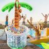 Inflatable Coconut Tree Drink Holder Hawaiian Summer Pool Birthday Party Decor Supplies Cooler Ice Bucket Blow Up Beverage Tray