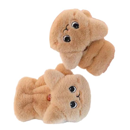 Winter Fuzzy Gloves Women Cartoon Warm Gloves Cute Thickened Fleece Lined Gloves for Indoor Outdoor Exercise Driving