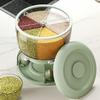 Новый кухонный вращающийся отсек, бочка для риса, цилиндр для риса большой емкости, кухонный герметичный, защищенный от насекомых, влагостойкий ящик для хранения риса