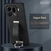 Чехол-книжка из кожи Lux для OPPO FindX9Pro/FindX8S с ремешком на запястье и подставкой