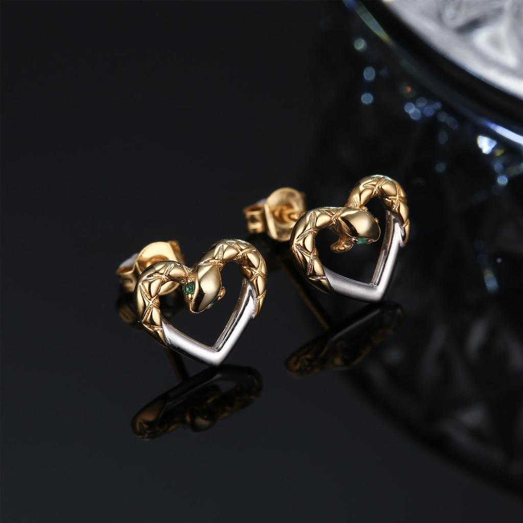 S925 Sterling Silver Floral Earrings Fashion Personalized Trend Earrings