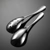HANYANG 316 Stainless Steel Communal Spoon Funnel Extended Household Meal Spoon Gift Mirror Polished